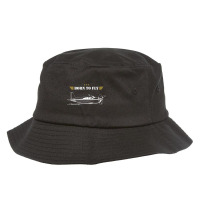 Born To Fly Plane Pilot - Single Airplane Bucket Hat | Artistshot