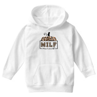 Milf Man I Love Fall Funny Woman Autumn Seasons Lover Youth Hoodie | Artistshot