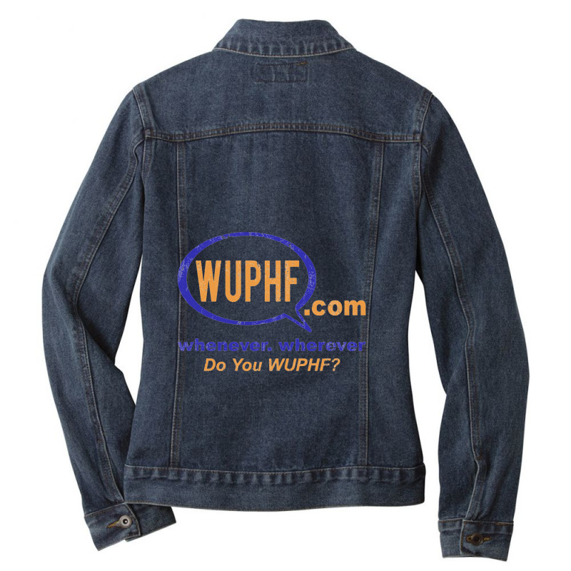 Wuphf, Distressed   The Office Ladies Denim Jacket by cm-arts | Artistshot