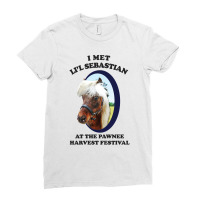 Lil Sebastian Parks And Recreation Ladies Fitted T-shirt | Artistshot