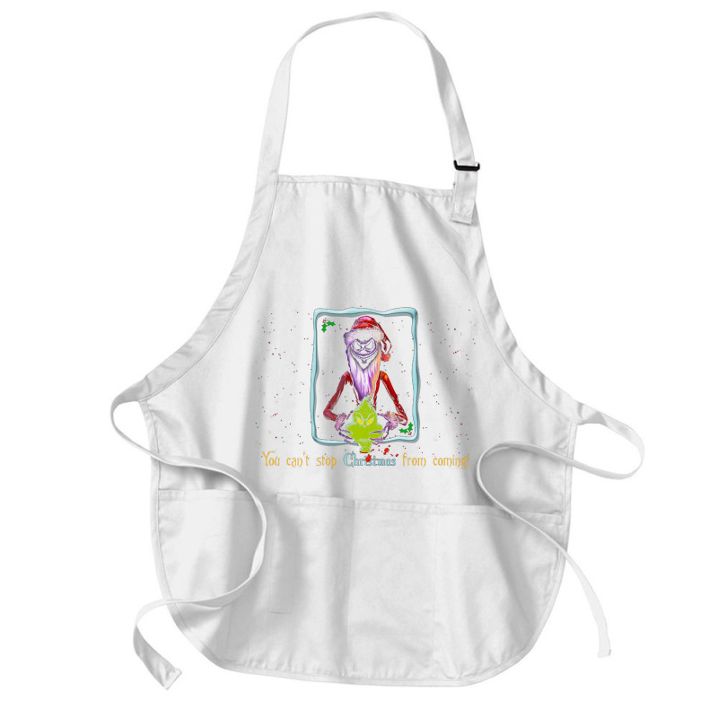 You Can't Stop Christmas From Coming Medium-length Apron | Artistshot