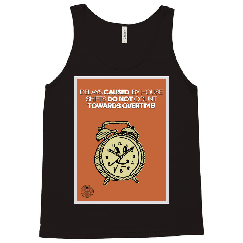 Control House Shift Overtime Classic Tank Top | Artistshot