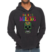 Dia De Los Muertos Celebration Sugar Skull Calavera Vintage Hoodie | Artistshot