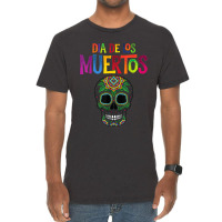 Dia De Los Muertos Celebration Sugar Skull Calavera Vintage T-shirt | Artistshot