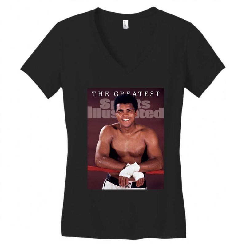 Mens Best Muscle Man Day Gift Women's V-Neck T-Shirt by cm-arts | Artistshot