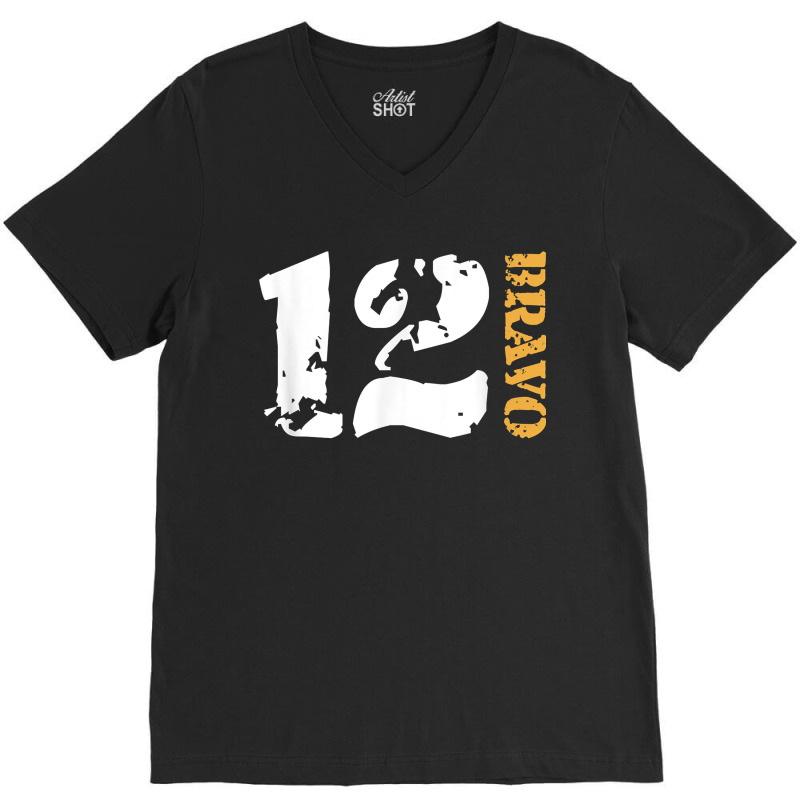 Us Army 12 Bravo Combat Engineer Boy 20680 For Fans V-Neck Tee by SonjaBogenschutz | Artistshot