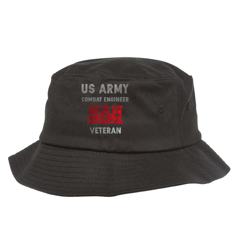 Us Army Combat Engineer Combat Engineer Veteran Gift For Fans Bucket Hat by SonjaBogenschutz | Artistshot