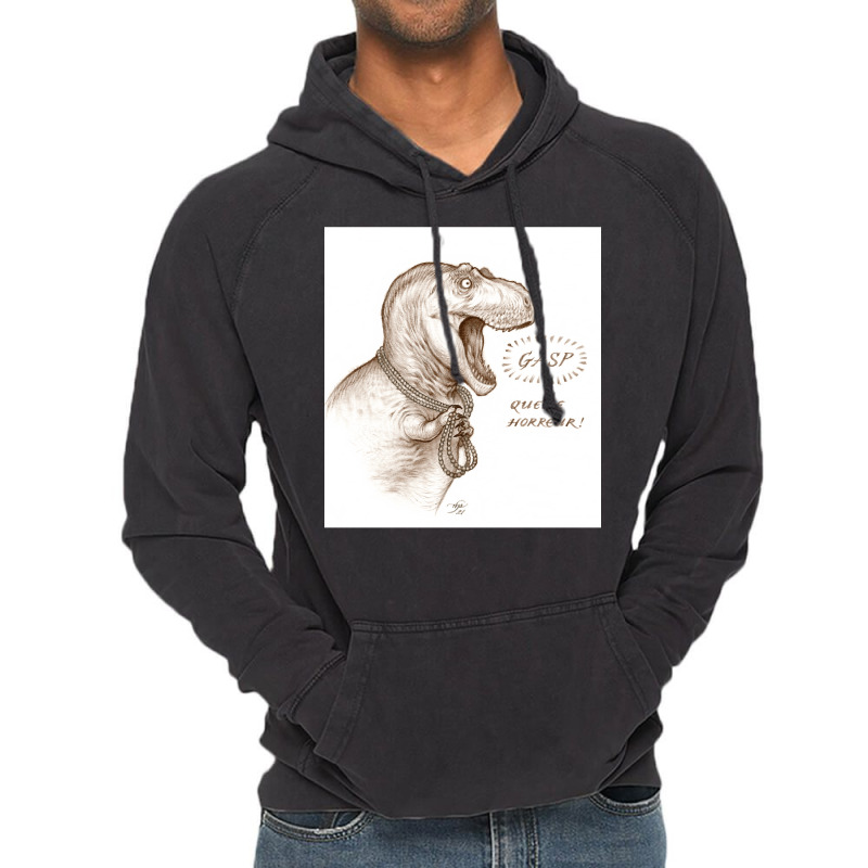 Pearl-clutching Tyrannosaur Vintage Hoodie | Artistshot