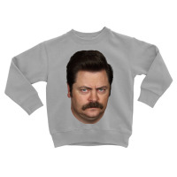 Ron Swanson Toddler Sweatshirt | Artistshot