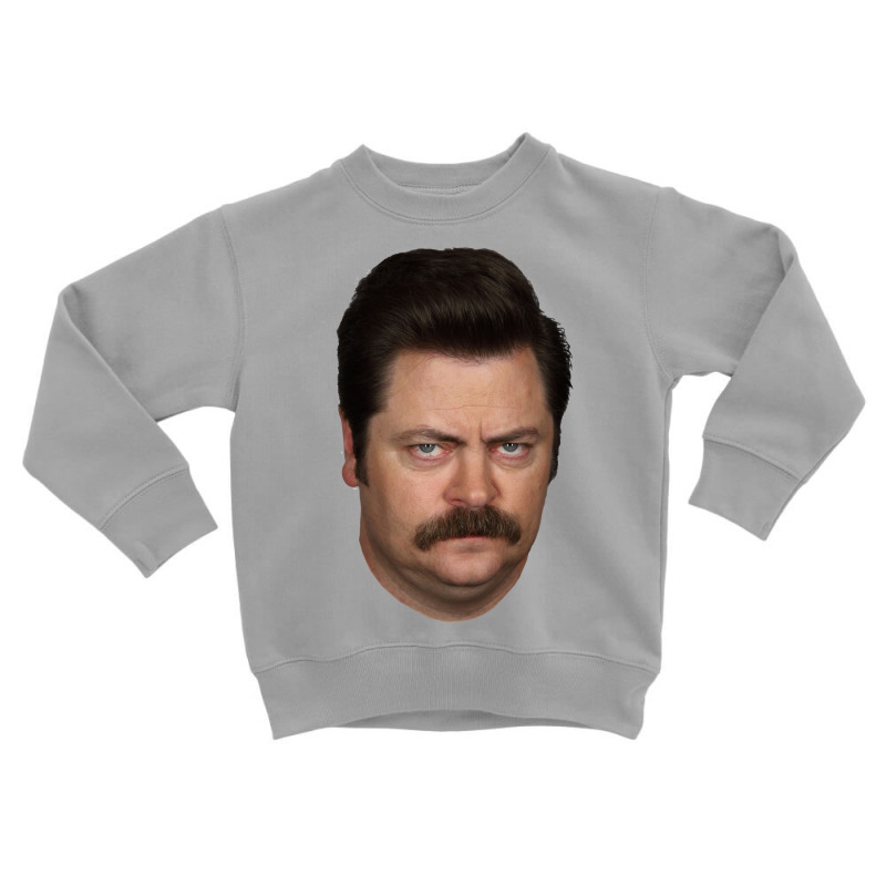 Ron Swanson Toddler Sweatshirt by cm-arts | Artistshot