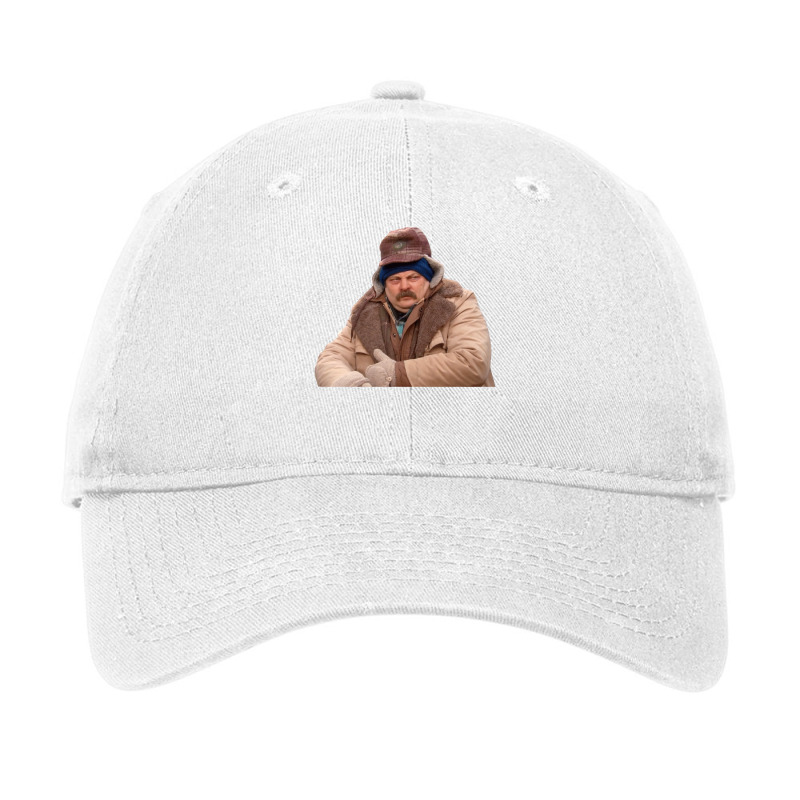 Ron Swanson Art Adjustable Cap by cm-arts | Artistshot