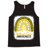 Childhood Cancer Awareness Hope Support Strong Warrior Tank Top | Artistshot