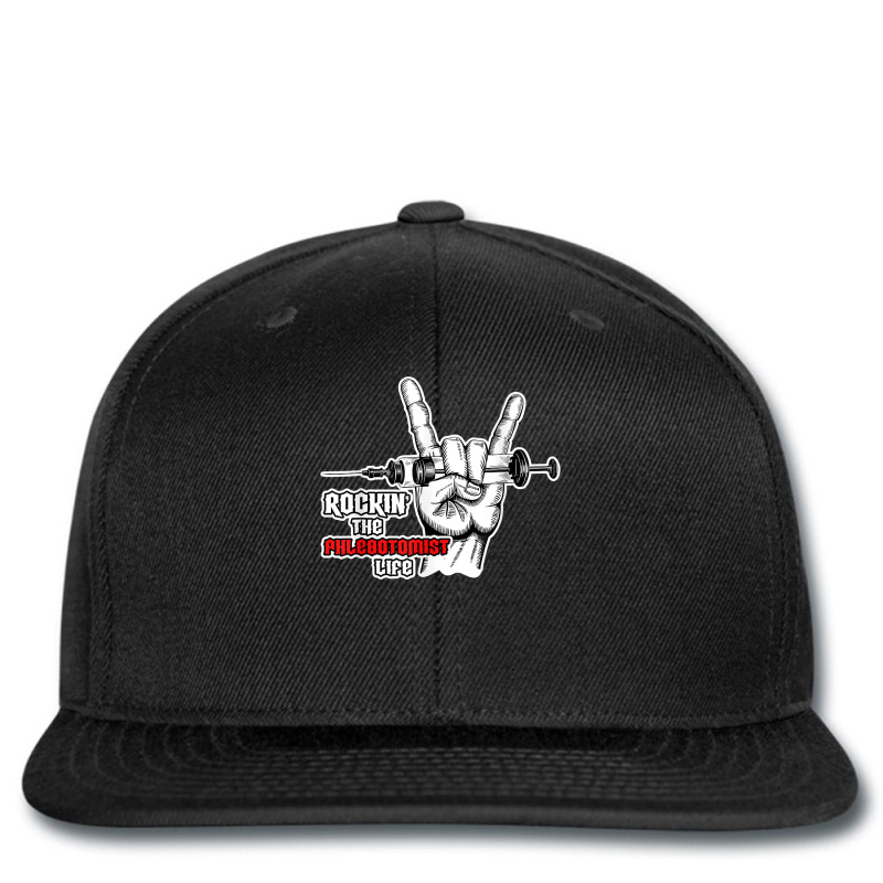 Rocking Phlebotomist Syringe Injection Blood Donor Aid Gift For Fans Printed Hat | Artistshot