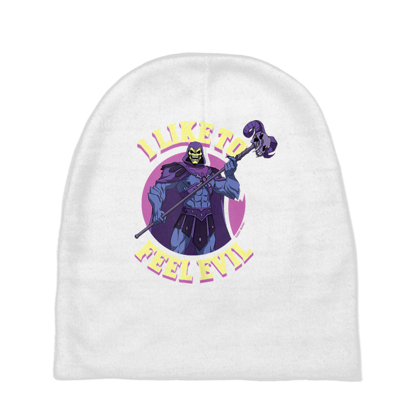 Masters Of The Universe Revelation   Skeletor Feel Evil Tank Top Baby Beanies | Artistshot