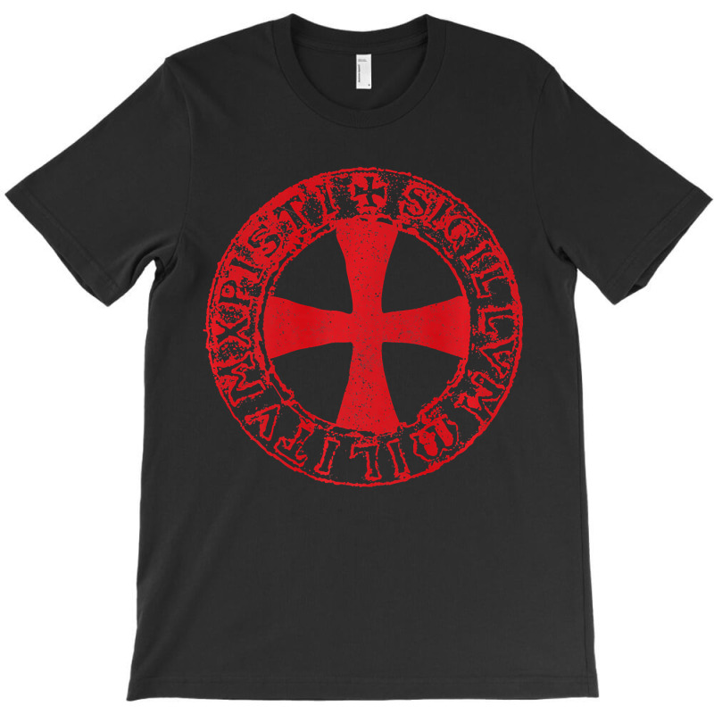 Mens Crusader Knight  Knights Templar Cross T  Badge T-shirt | Artistshot