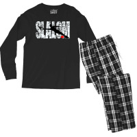 Slalom Water Skier Men's Long Sleeve Pajama Set | Artistshot