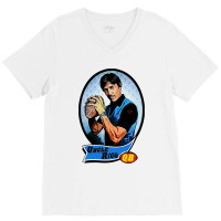 Uncle Rico Football Card V-neck Tee | Artistshot