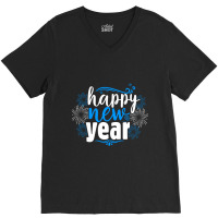 Happy New Year V-neck Tee | Artistshot