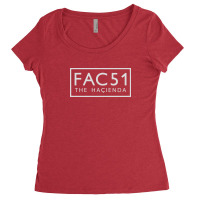 Factory Records Hacienda Fac51 Women's Triblend Scoop T-shirt | Artistshot