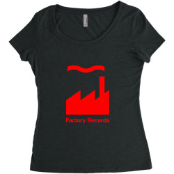 factory records manchester Women's Triblend Scoop T-shirt | Artistshot