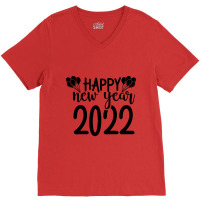 Happy New Year V-neck Tee | Artistshot