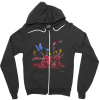 Butterfly Dream By Michael Godard Zipper Hoodie | Artistshot