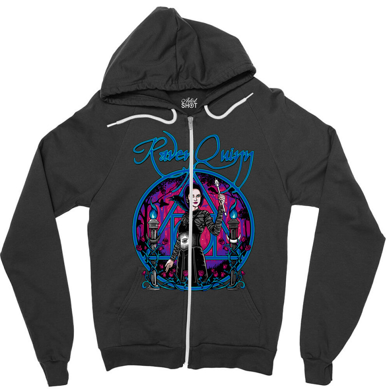 Raven Quinn The Magician Tarot Tee Zipper Hoodie | Artistshot