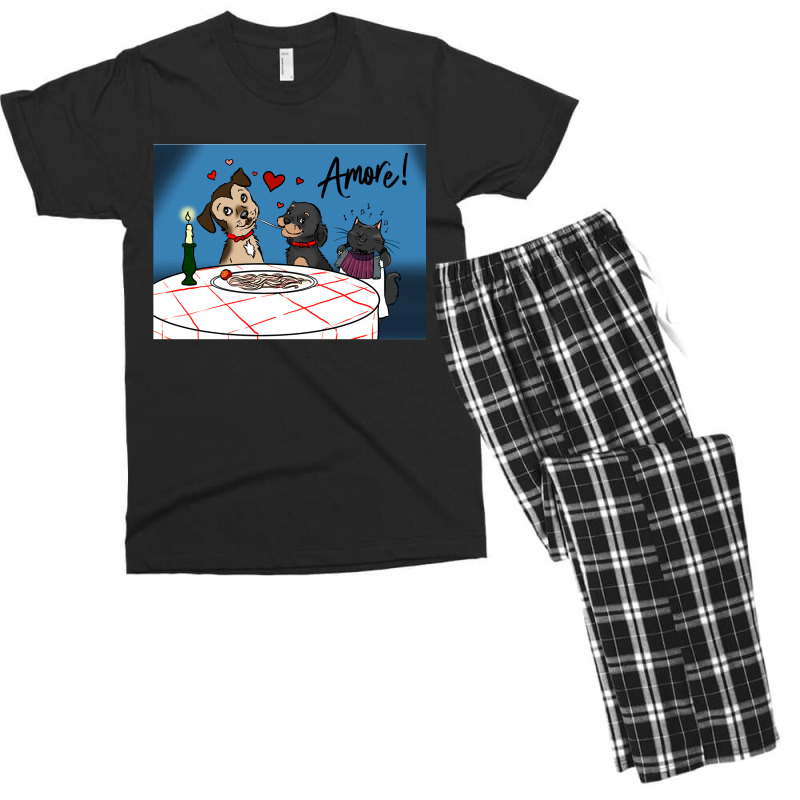 Ben Mavis And Lu Amore! Classic Men's T-shirt Pajama Set by cm-arts | Artistshot