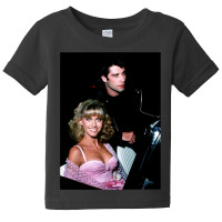 Olivia Newton John John Travolta Movie Premiere 1978 Baby Tee | Artistshot