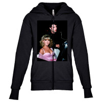 Olivia Newton John John Travolta Movie Premiere 1978 Youth Zipper Hoodie | Artistshot