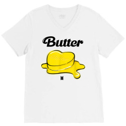butter V-Neck Tee | Artistshot