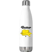 Butter Stainless Steel Water Bottle | Artistshot