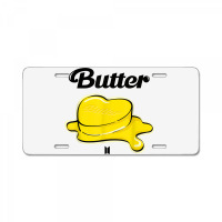 Butter License Plate | Artistshot