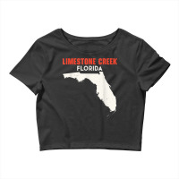 Limestone Creek Florida Usa State America Travel Floridian T Shirt Crop Top | Artistshot