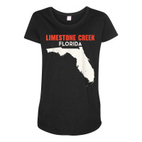 Limestone Creek Florida Usa State America Travel Floridian T Shirt Maternity Scoop Neck T-shirt | Artistshot