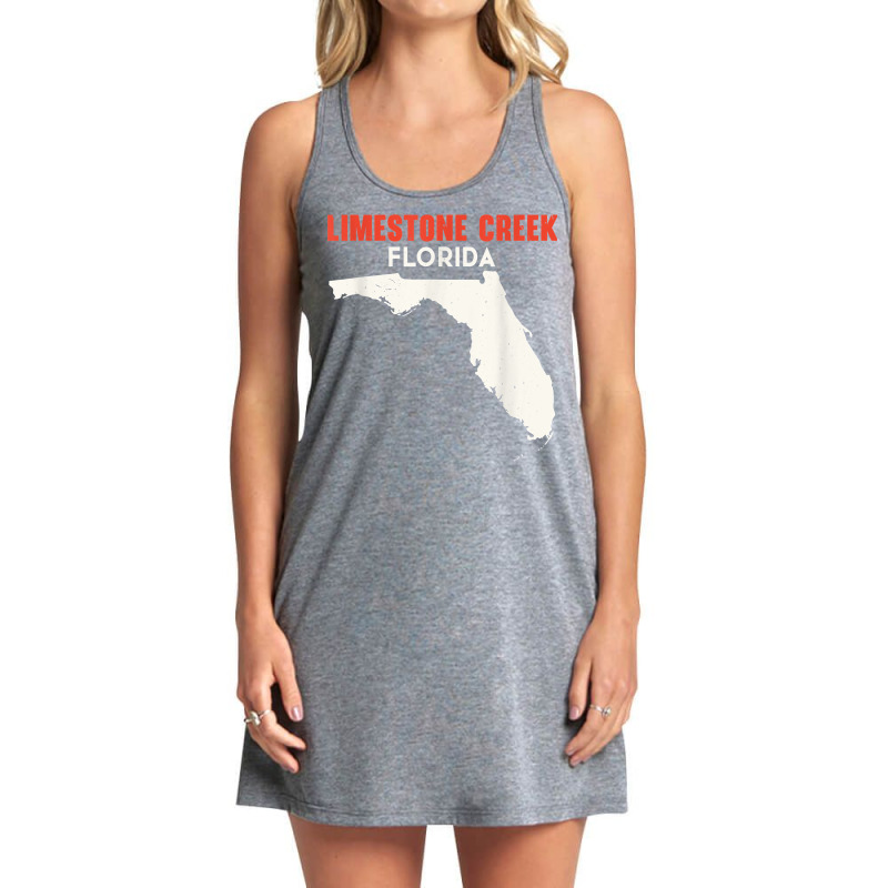 Limestone Creek Florida Usa State America Travel Floridian T Shirt Tank Dress by cm-arts | Artistshot