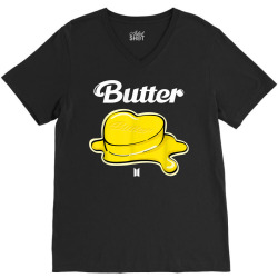 butter V-Neck Tee | Artistshot