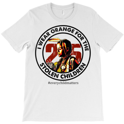 I Wear Orange For The Stolen Children T-shirt Designed By Bariteau Hannah