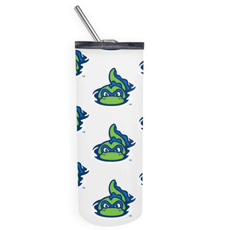 Vermont Lake Monsters Skinny Tumbler | Artistshot