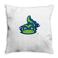 Vermont Lake Monsters Throw Pillow | Artistshot