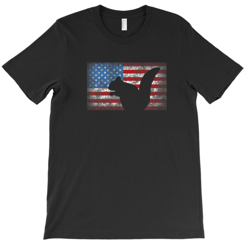 Flag Squirrel 4th Of July Animal Gift T-shirt | Artistshot