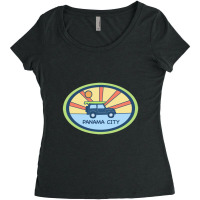 Panama City Beach Day    Panama City Women's Triblend Scoop T-shirt | Artistshot