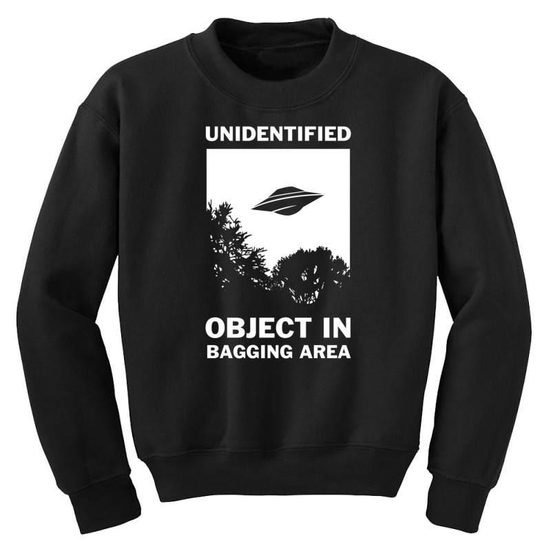 Unidentified Object In Bagging Area Youth Sweatshirt | Artistshot