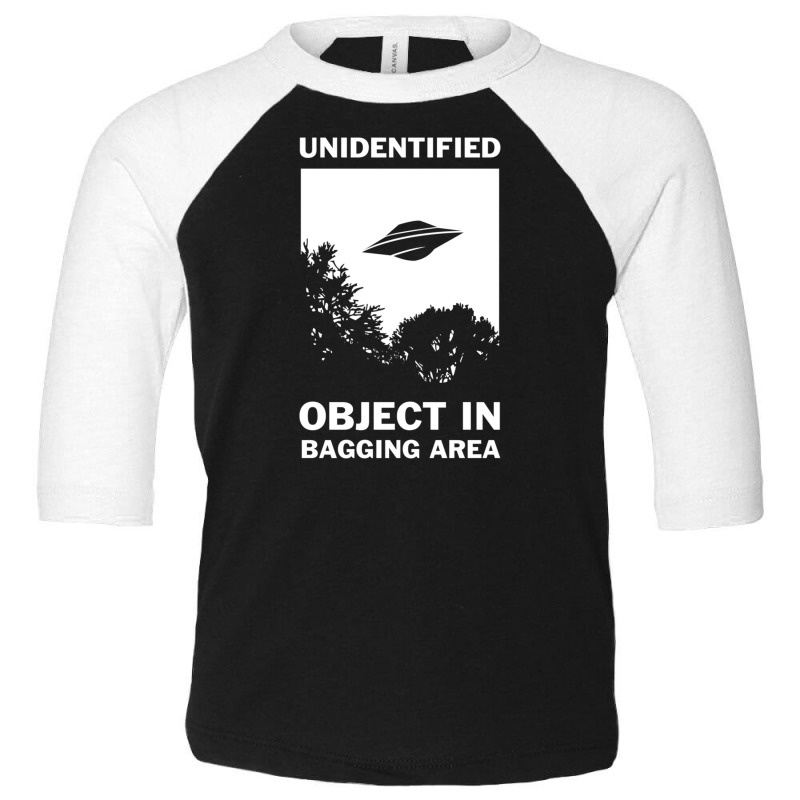 Unidentified Object In Bagging Area Toddler 3/4 Sleeve Tee | Artistshot