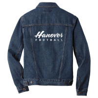 Vandal Hanover Football Vintage High School Men Denim Jacket | Artistshot