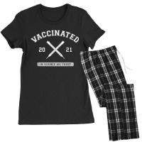 Vaccinated Pro Vaccine Vaccination 2021 Doctor Nurse Science For Fans Women's Pajamas Set | Artistshot