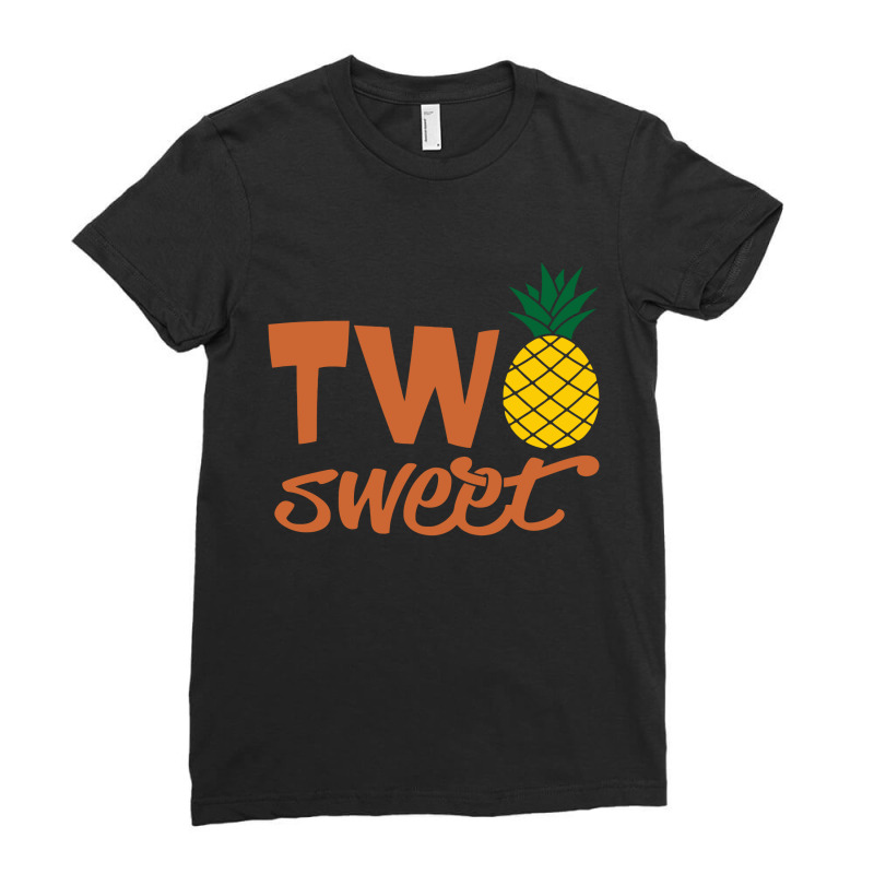 Two Sweet Pineapple Ladies Fitted T-Shirt by KENZU | Artistshot