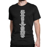 Phonetic Alphabet Classic T-shirt | Artistshot