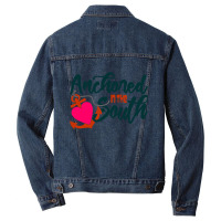 Anchored In The South Men Denim Jacket | Artistshot