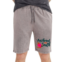 Anchored In The South Vintage Short | Artistshot